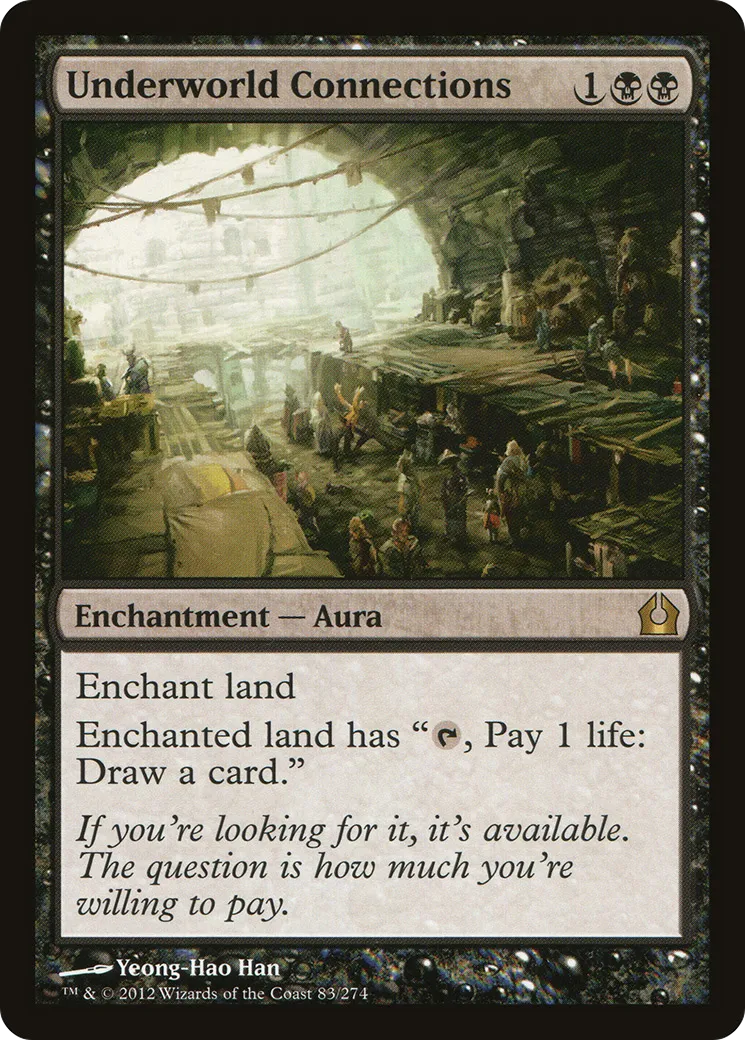 Connexions avec la pègre — Return to Ravnica — Magic: The Gathering