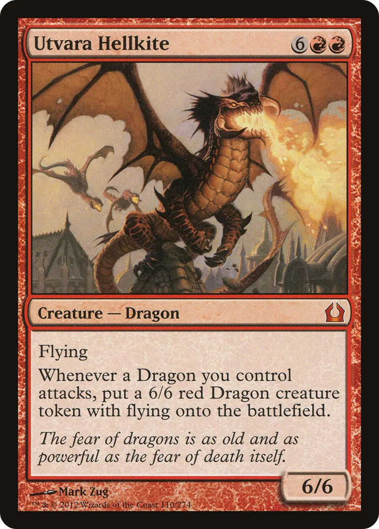Utvara Hellkite — Return to Ravnica — Magic: The Gathering