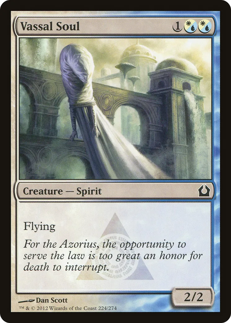 Âme vassale — Return to Ravnica — Magic: The Gathering