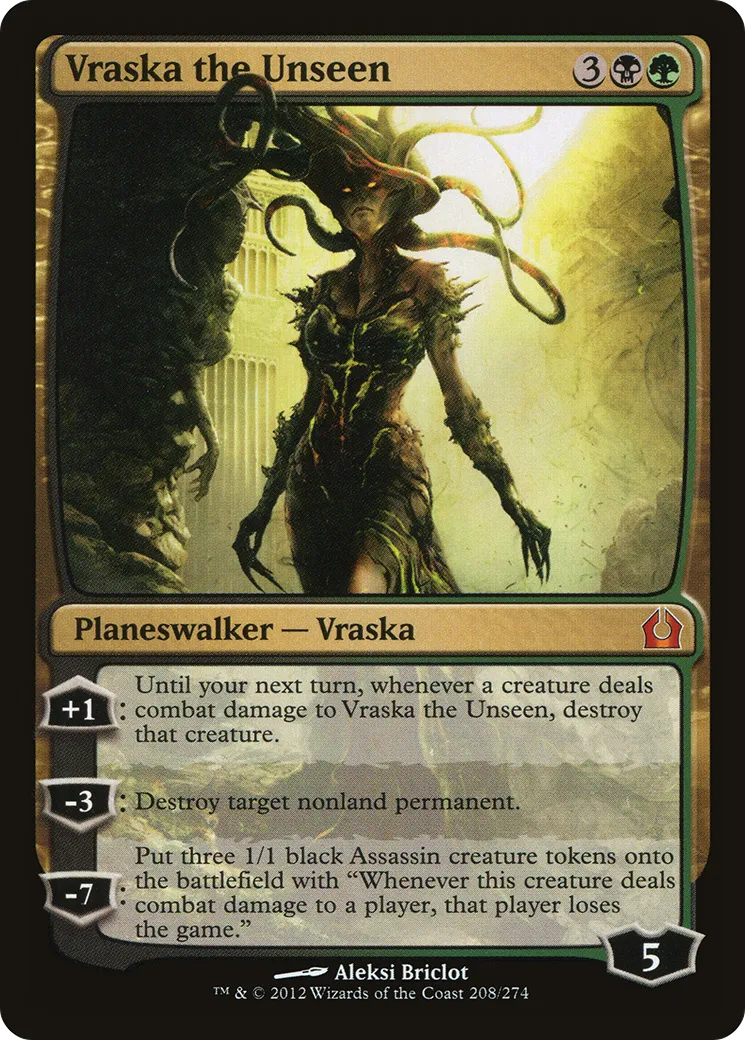 Vraska the Unseen — Return to Ravnica — Magic: The Gathering