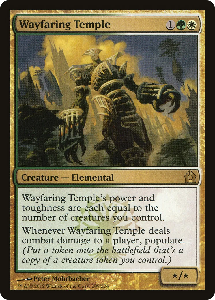 Wayfaring Temple — Return to Ravnica — Magic: The Gathering