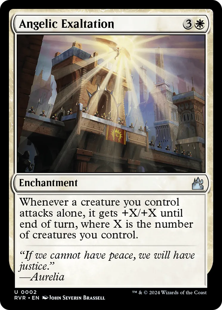 Angelic Exaltation — Ravnica Remastered — Magic: The Gathering