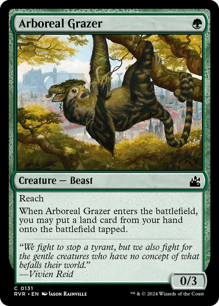 Arboreal Grazer — Ravnica Remastered — Magic: The Gathering