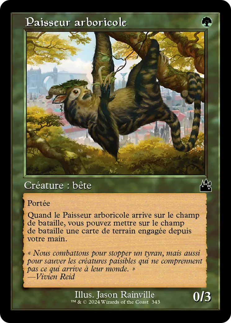 Paisseur arboricole — Ravnica Remastered — Magic: The Gathering