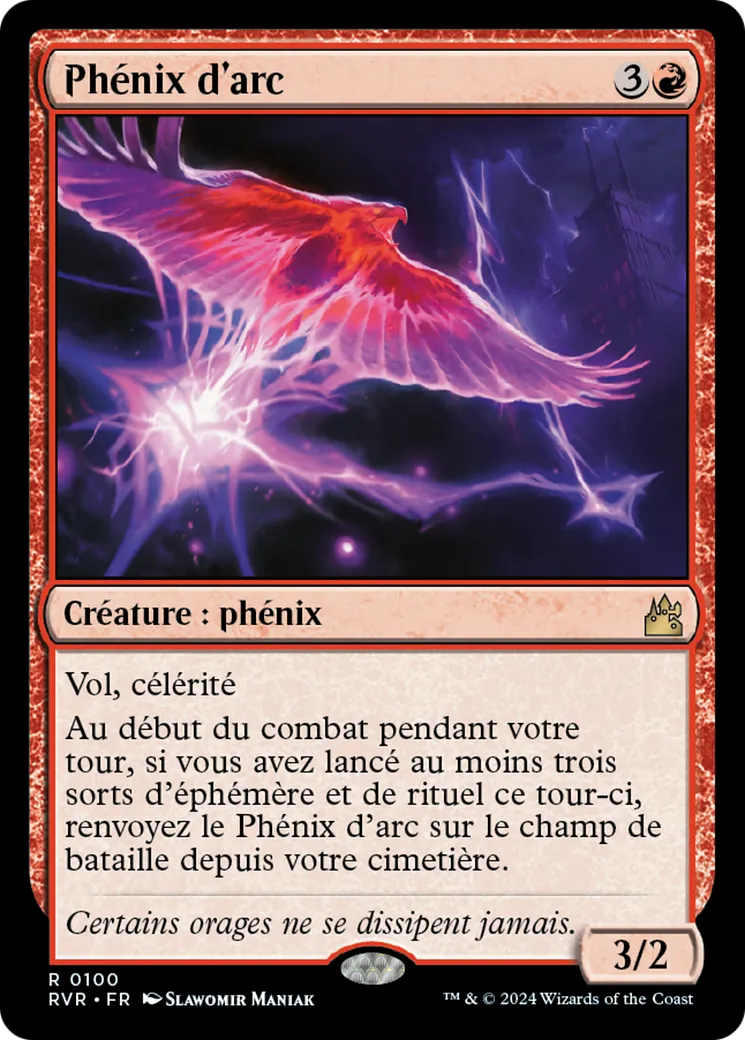 Phénix d'arc — Ravnica Remastered — Magic: The Gathering