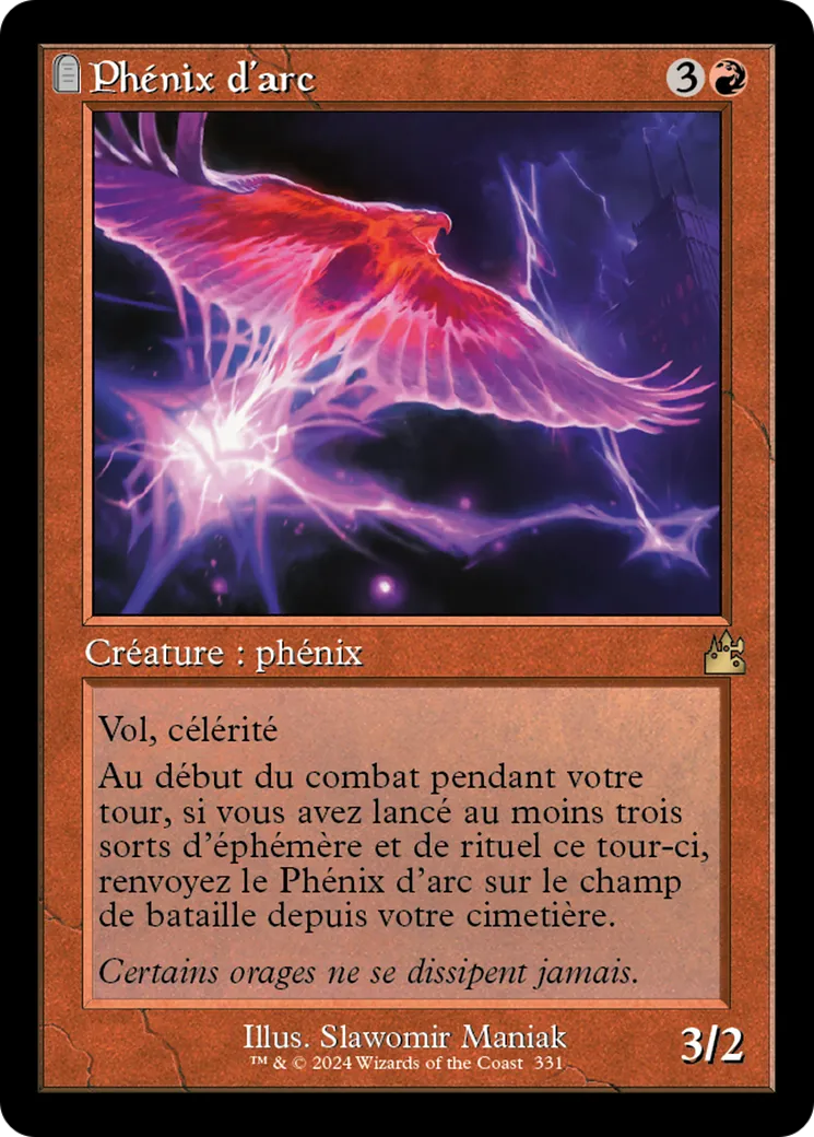 Phénix d'arc — Ravnica Remastered — Magic: The Gathering