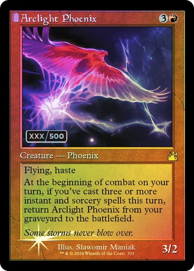 Phénix d'arc — Ravnica Remastered — Magic: The Gathering