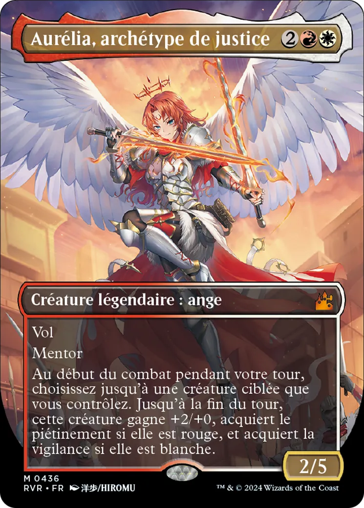 Aurélia, archétype de justice — Ravnica Remastered — Magic: The Gathering