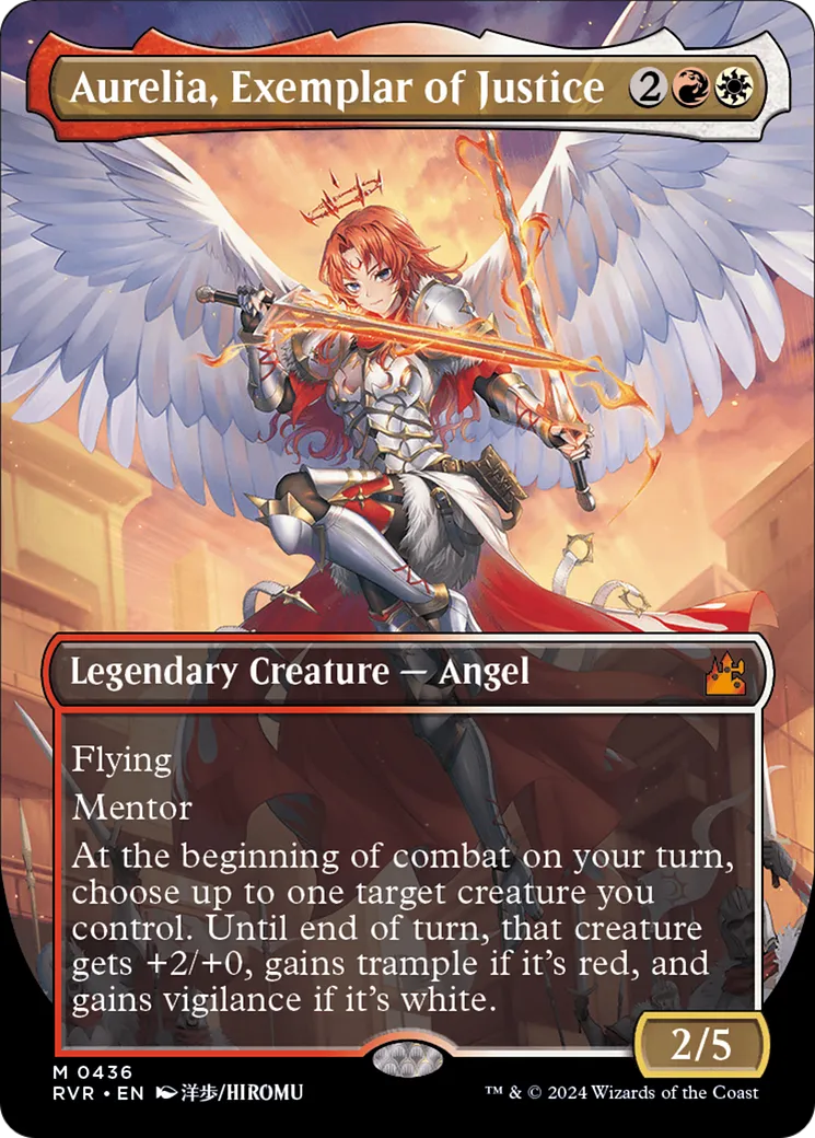 Aurelia, Exemplar of Justice — Ravnica Remastered — Magic: The Gathering