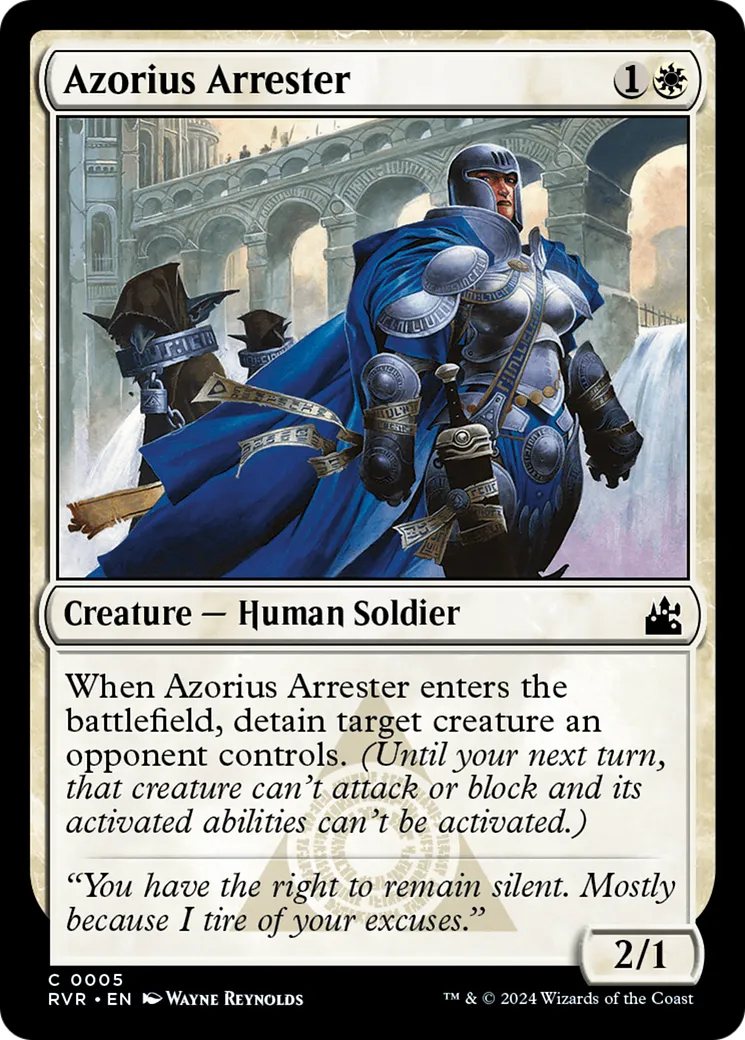 Azorius Arrester — Ravnica Remastered — Magic: The Gathering