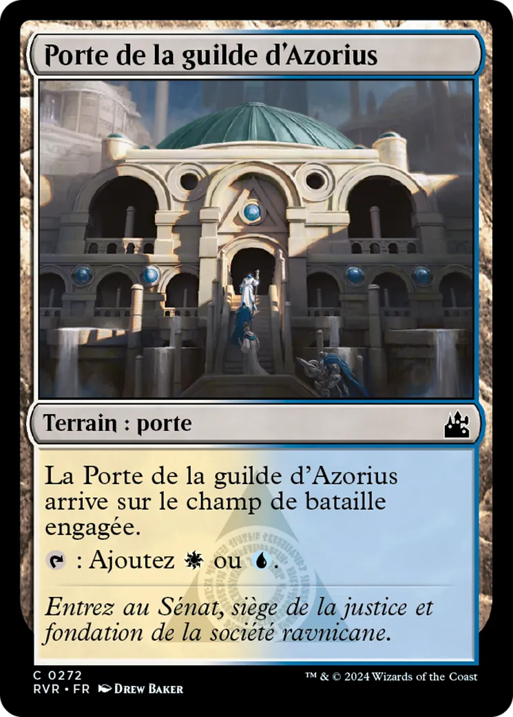 Porte de la guilde d'Azorius — Ravnica Remastered — Magic: The Gathering
