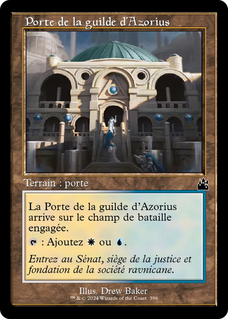 Porte de la guilde d'Azorius — Ravnica Remastered — Magic: The Gathering