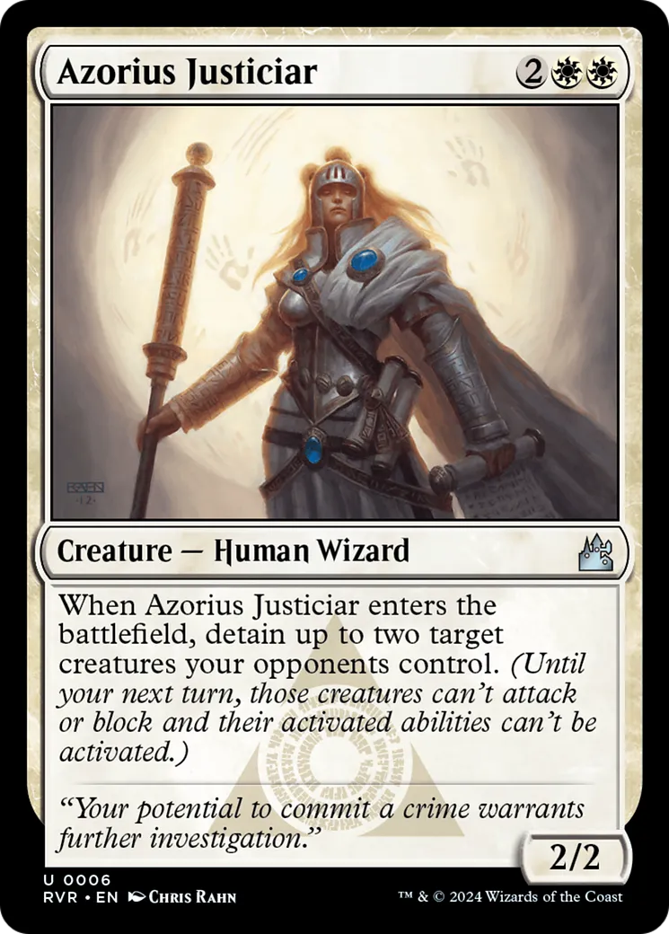 Justicière d'Azorius — Ravnica Remastered — Magic: The Gathering