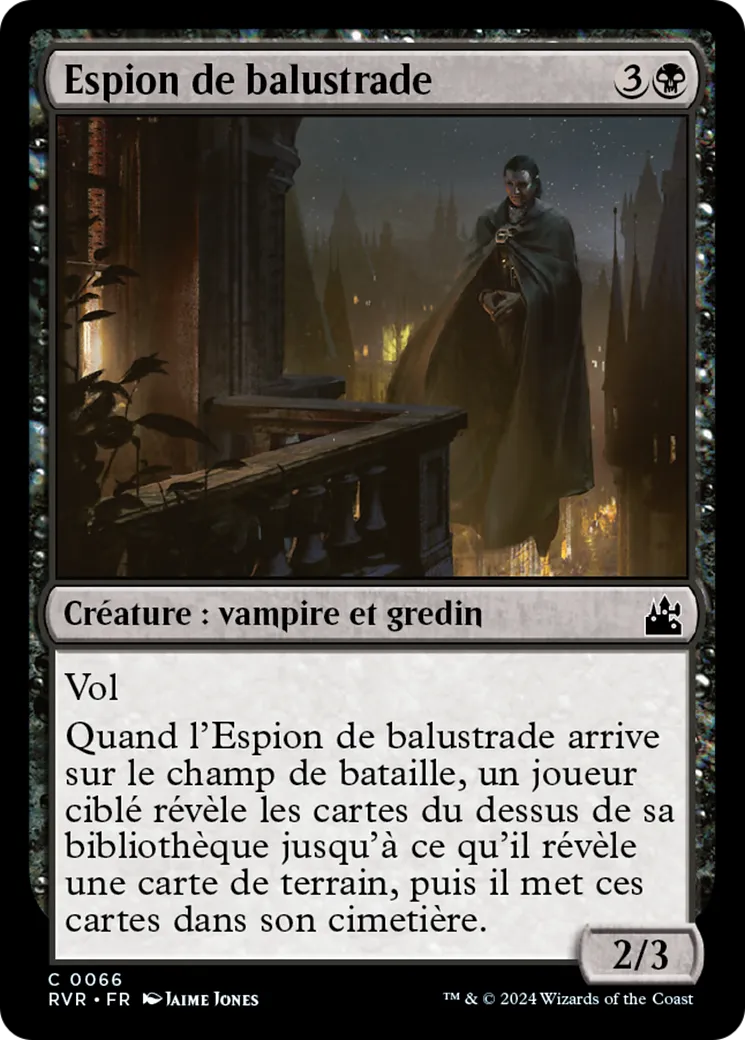 Espion de balustrade — Ravnica Remastered — Magic: The Gathering