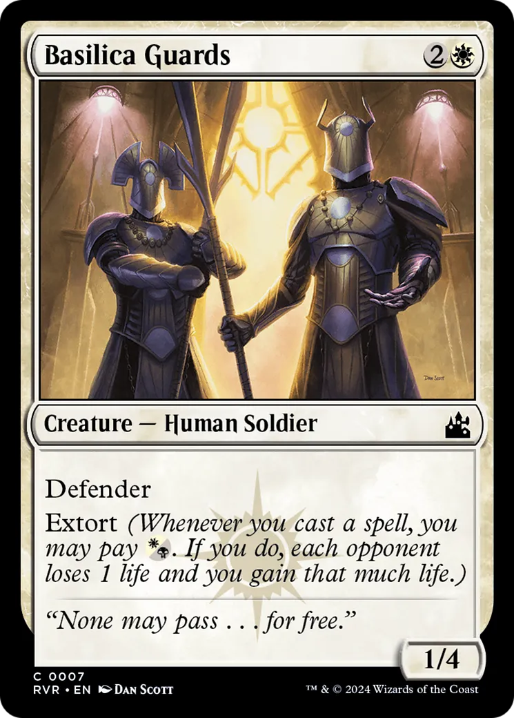 Gardes de la basilique — Ravnica Remastered — Magic: The Gathering
