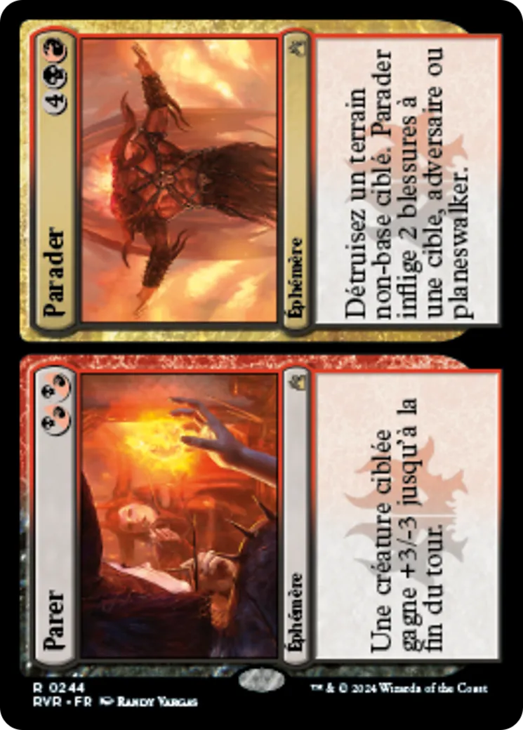 Parer // Parader — Ravnica Remastered — Magic: The Gathering