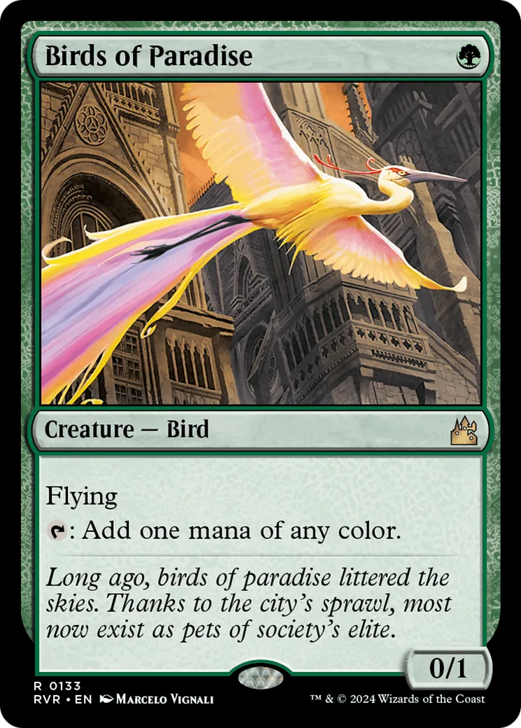 Oiseaux de paradis — Ravnica Remastered — Magic: The Gathering