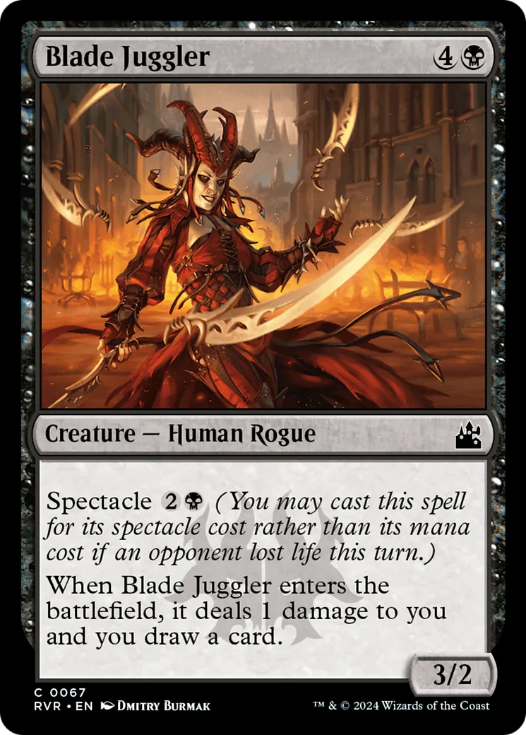 Blade Juggler — Ravnica Remastered — Magic: The Gathering