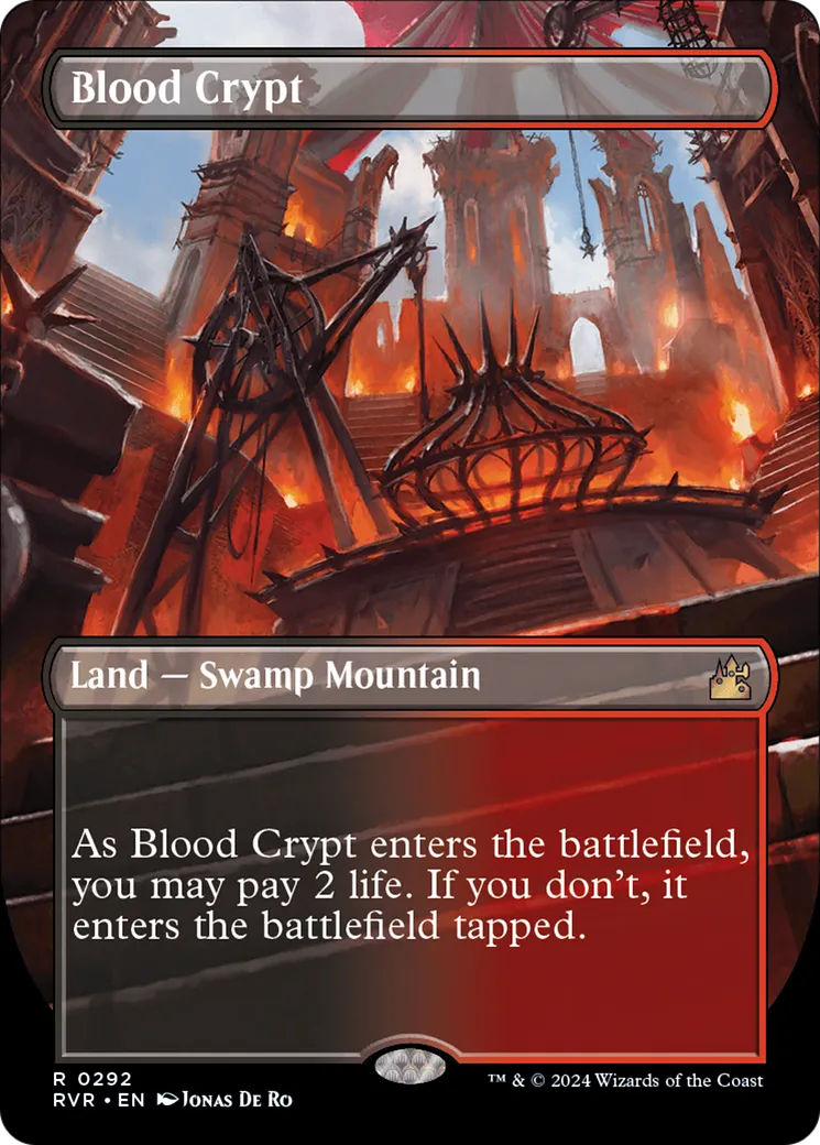Blood Crypt — Ravnica Remastered — Magic: The Gathering