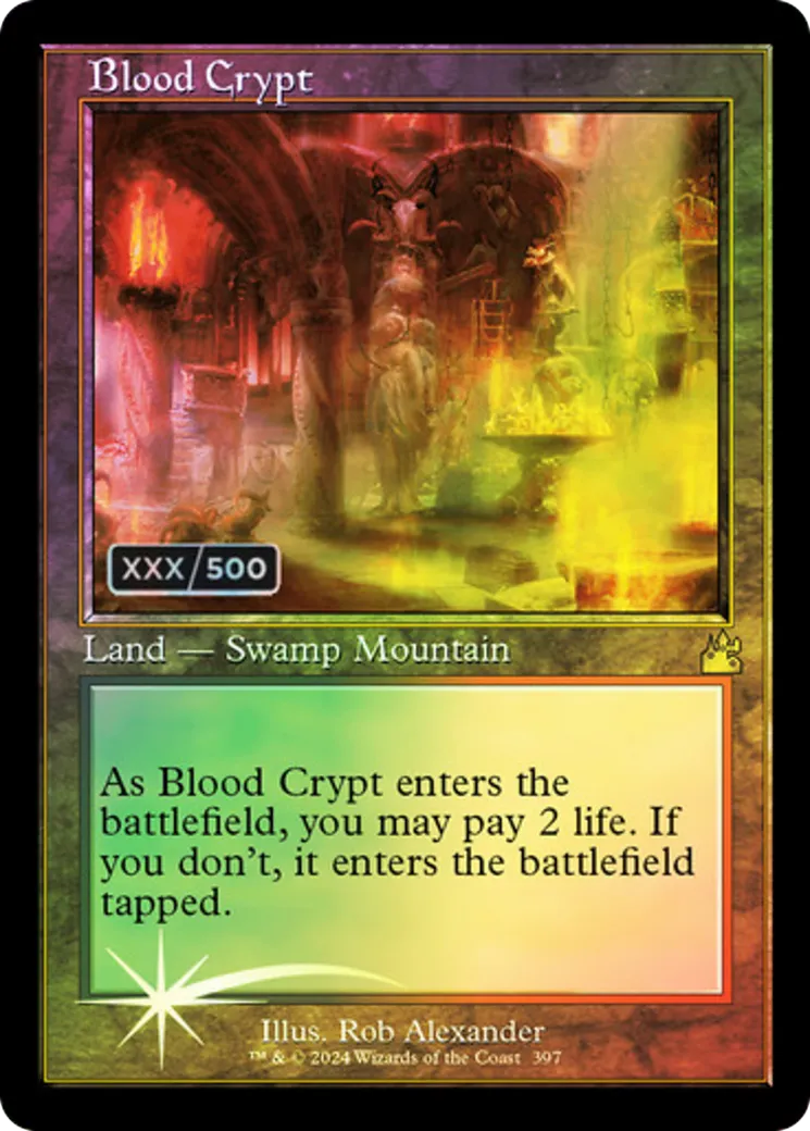 Blood Crypt — Ravnica Remastered — Magic: The Gathering