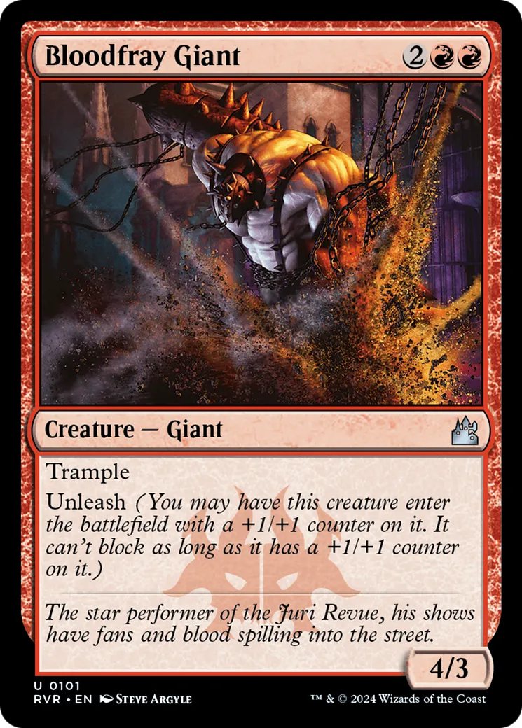 Géant rixesang — Ravnica Remastered — Magic: The Gathering