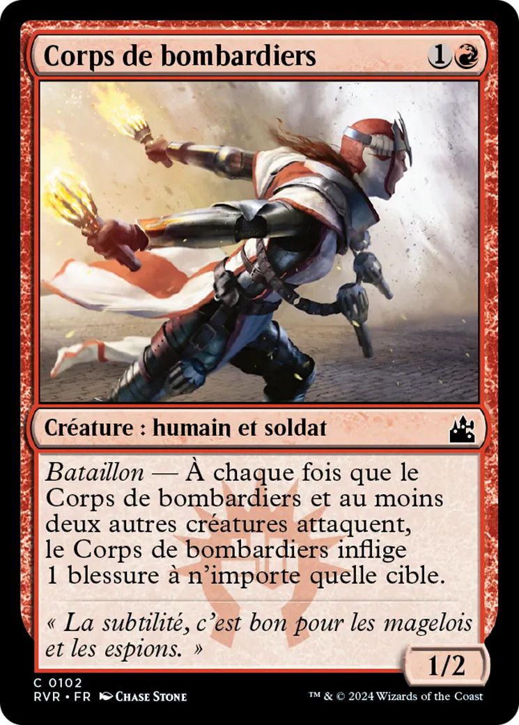 Corps de bombardiers — Ravnica Remastered — Magic: The Gathering