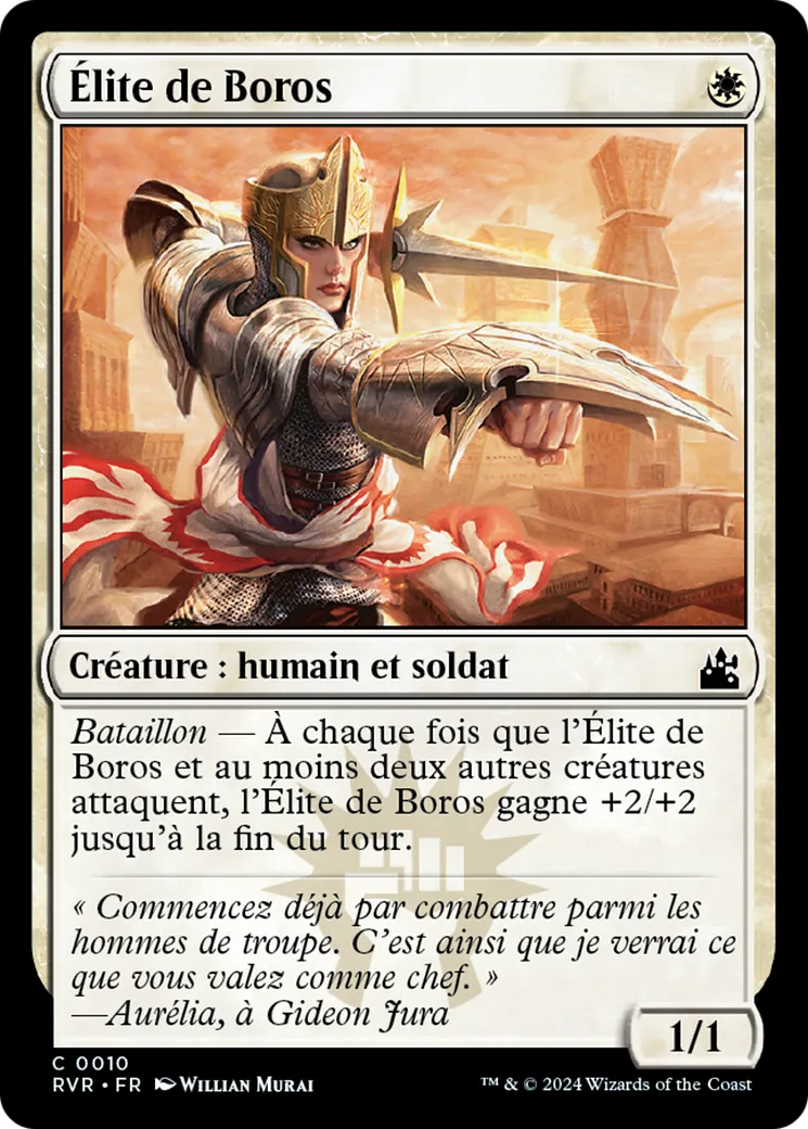 Élite de Boros — Ravnica Remastered — Magic: The Gathering
