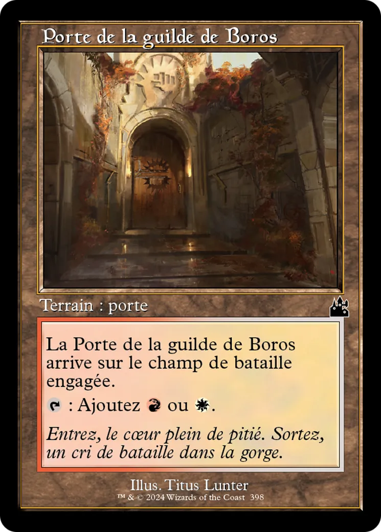 Porte de la guilde de Boros — Ravnica Remastered — Magic: The Gathering