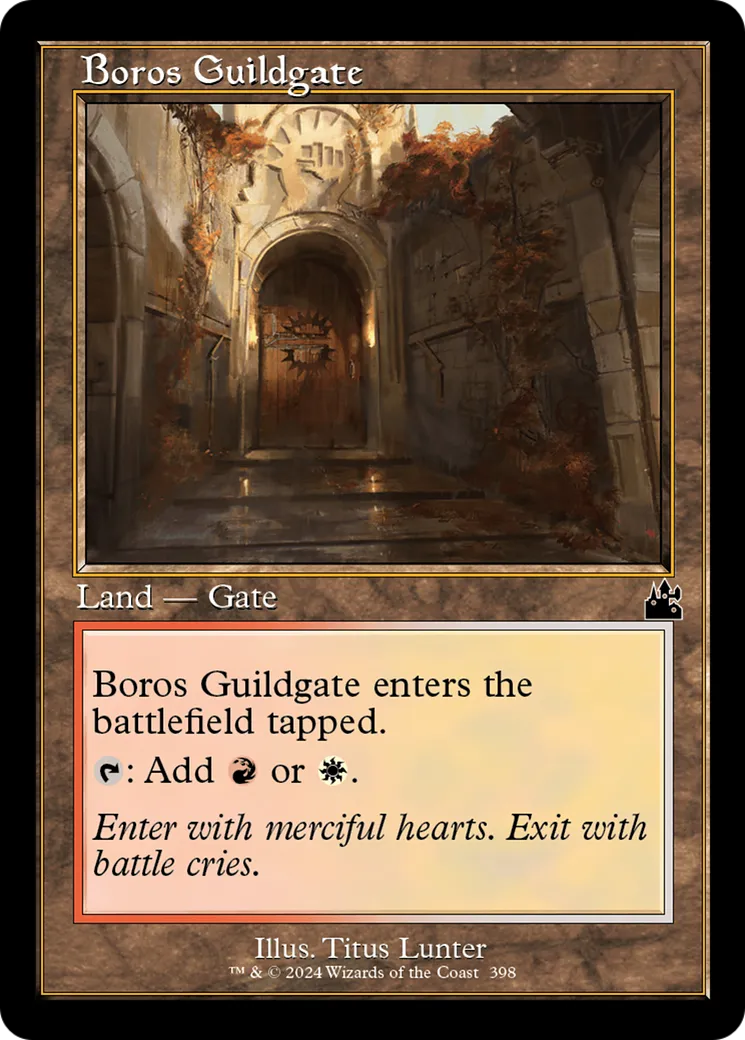 Boros Guildgate — Ravnica Remastered — Magic: The Gathering