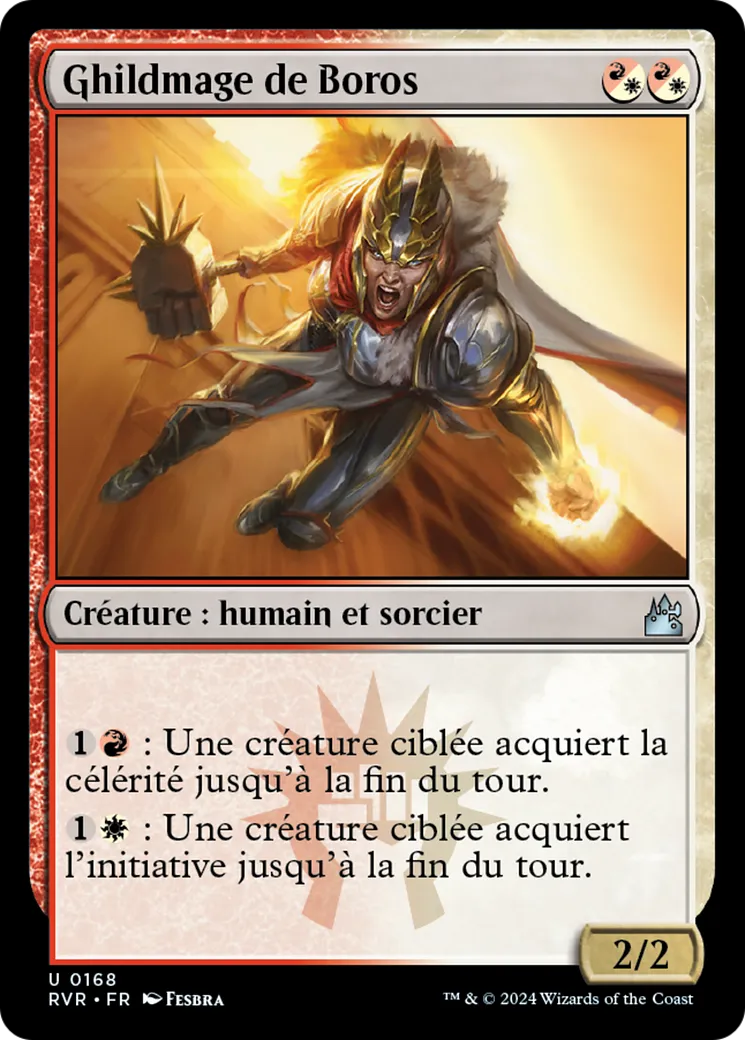 Ghildmage de Boros — Ravnica Remastered — Magic: The Gathering