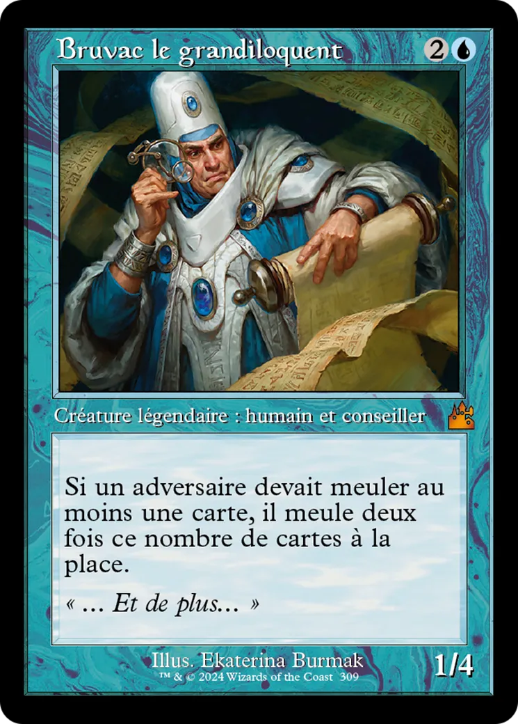 Bruvac le grandiloquent — Ravnica Remastered — Magic: The Gathering