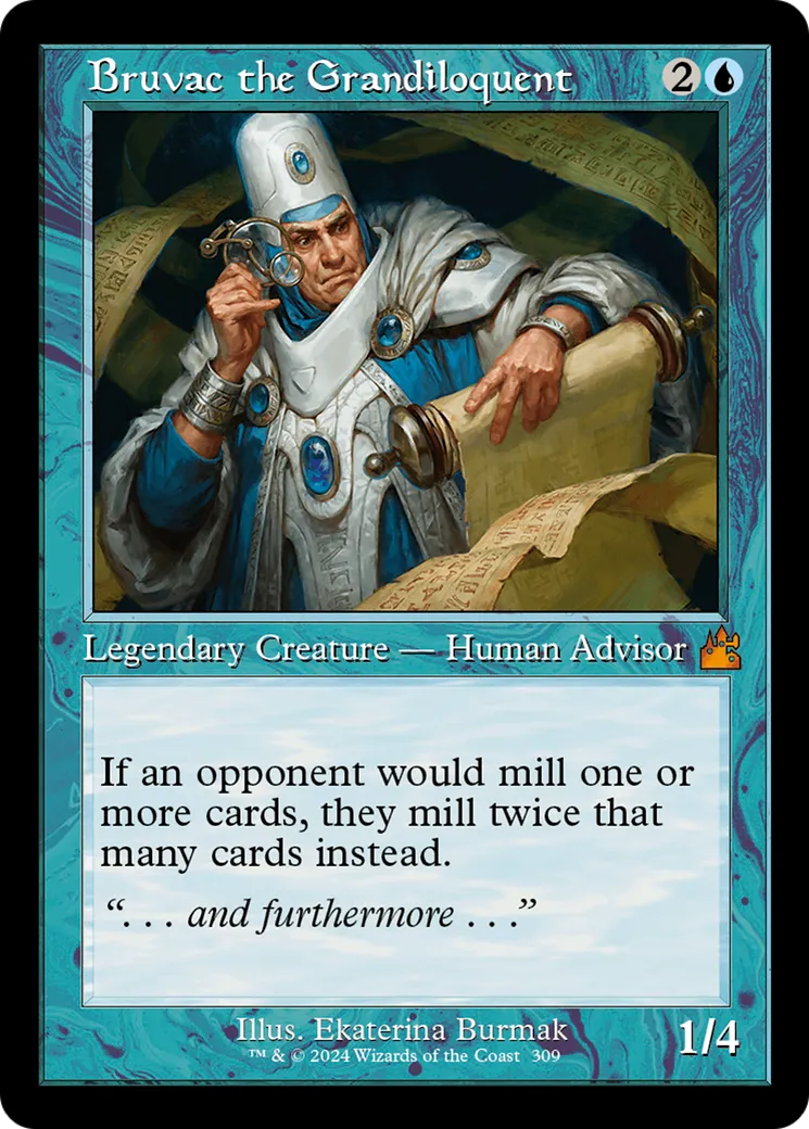 Bruvac the Grandiloquent — Ravnica Remastered — Magic: The Gathering