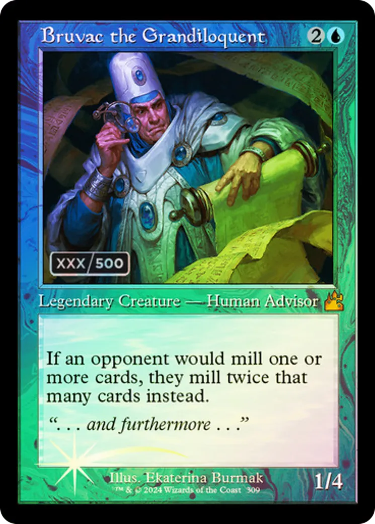 Bruvac le grandiloquent — Ravnica Remastered — Magic: The Gathering