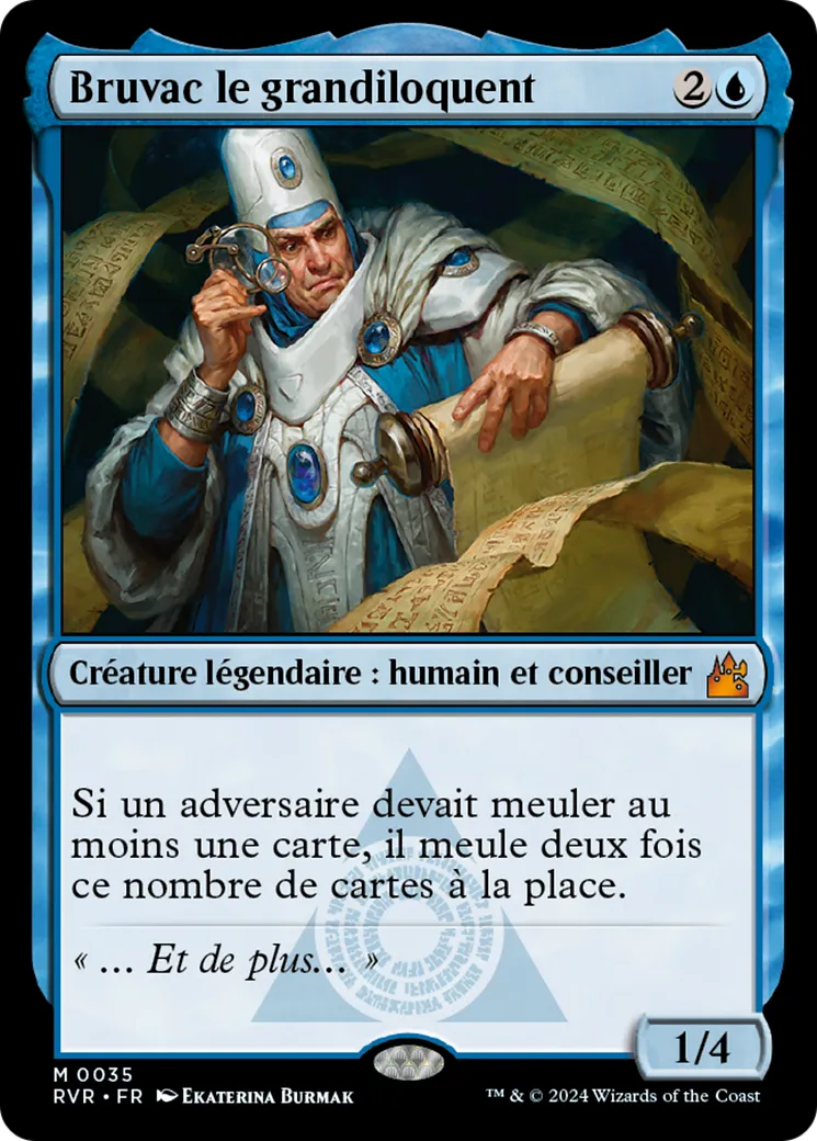 Bruvac le grandiloquent — Ravnica Remastered — Magic: The Gathering