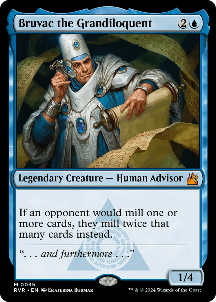 Bruvac the Grandiloquent — Ravnica Remastered — Magic: The Gathering