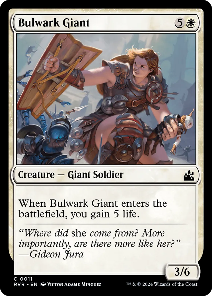 Bulwark Giant — Ravnica Remastered — Magic: The Gathering