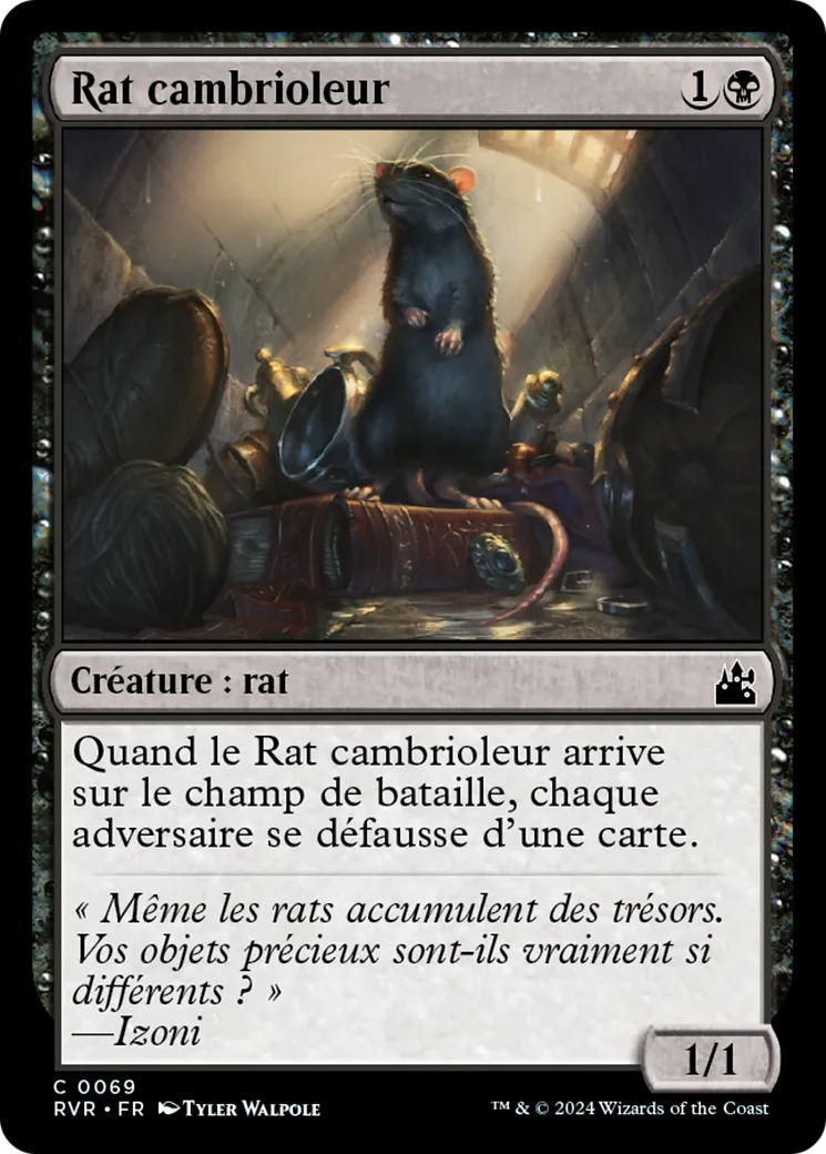 Rat cambrioleur — Ravnica Remastered — Magic: The Gathering