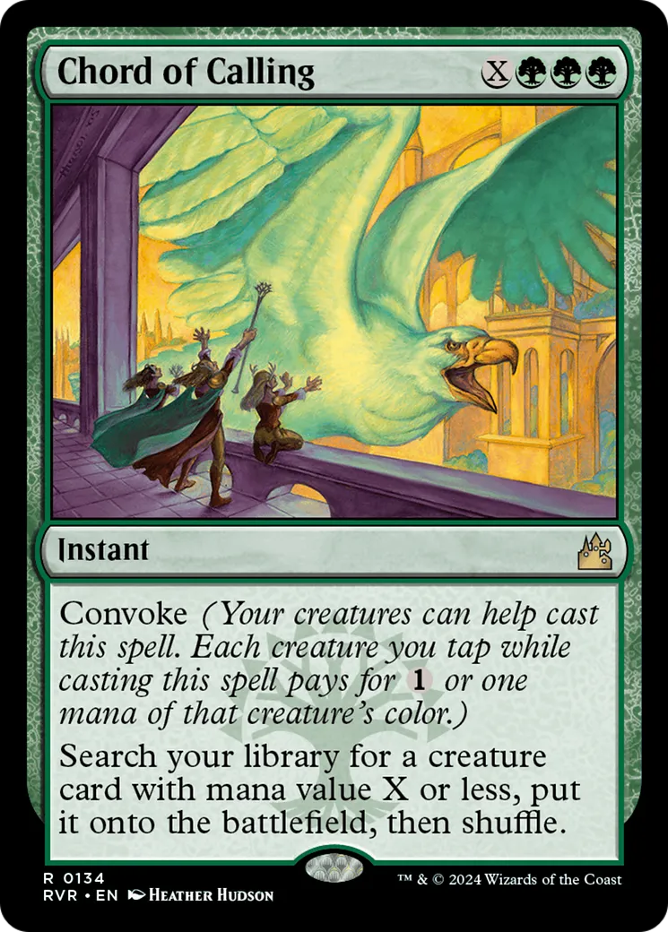 Chord of Calling from Ravnica Remastered - Magic: The Gathering