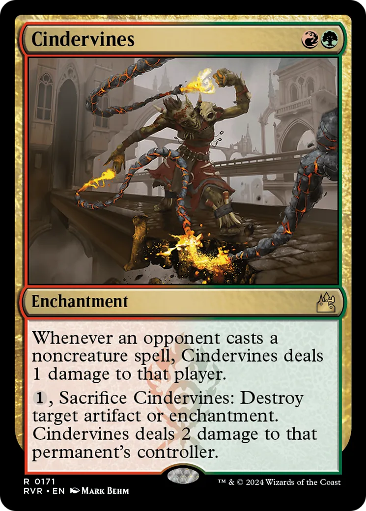 Cindervines — Ravnica Remastered — Magic: The Gathering