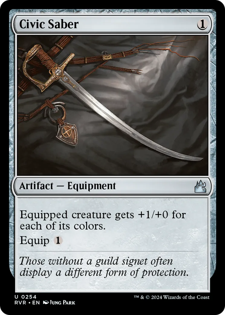 Sabre civique — Ravnica Remastered — Magic: The Gathering
