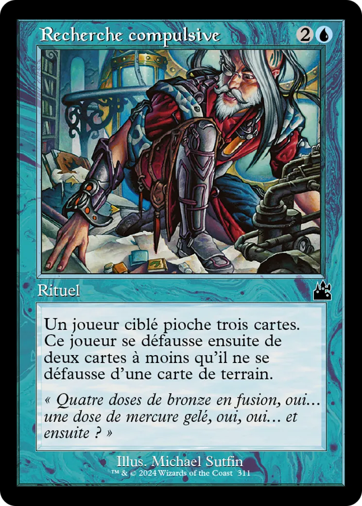 Recherche compulsive — Ravnica Remastered — Magic: The Gathering