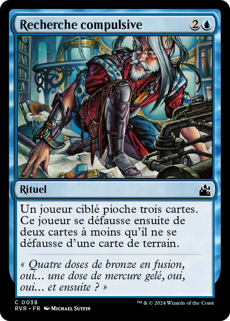 Recherche compulsive — Ravnica Remastered — Magic: The Gathering