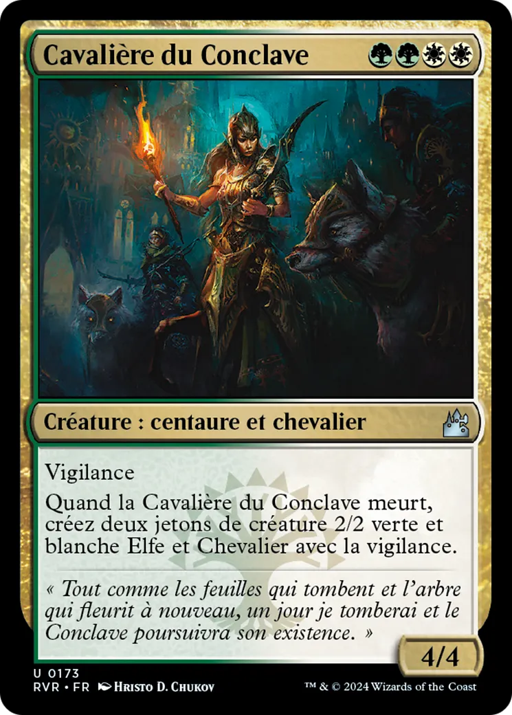 Cavalière du Conclave — Ravnica Remastered — Magic: The Gathering