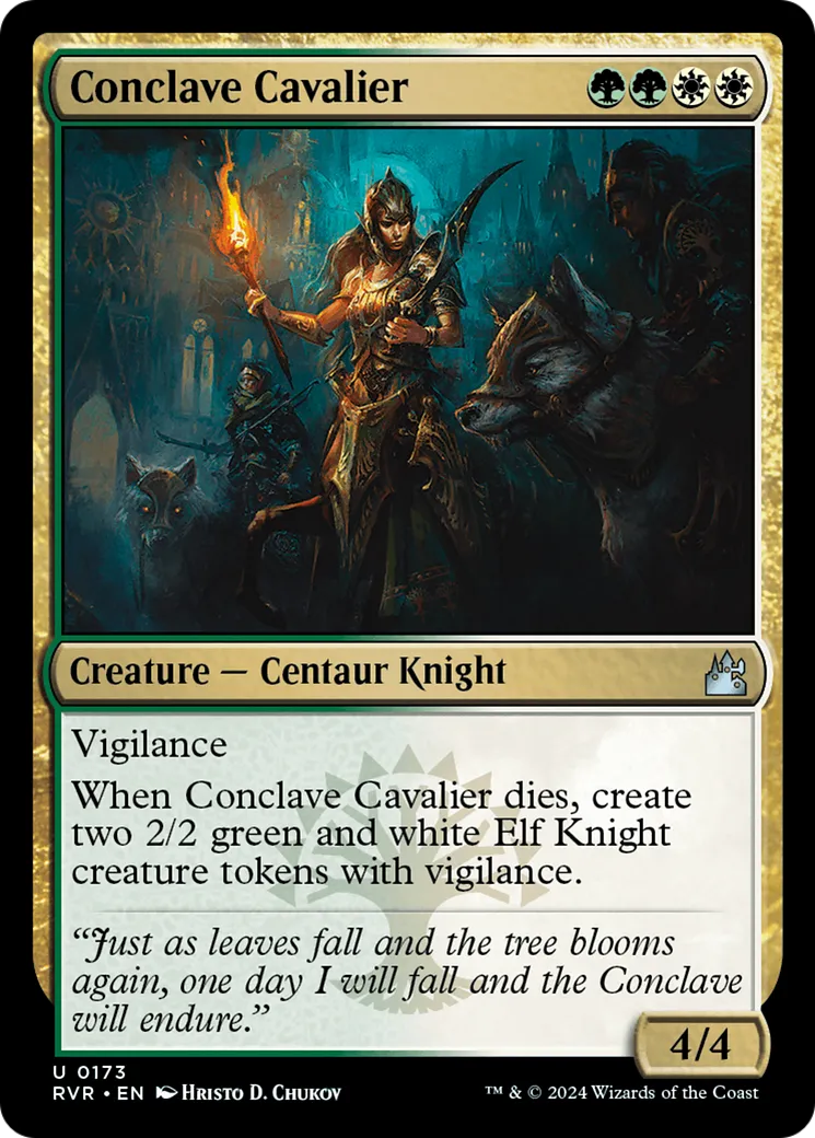 Conclave Cavalier — Ravnica Remastered — Magic: The Gathering