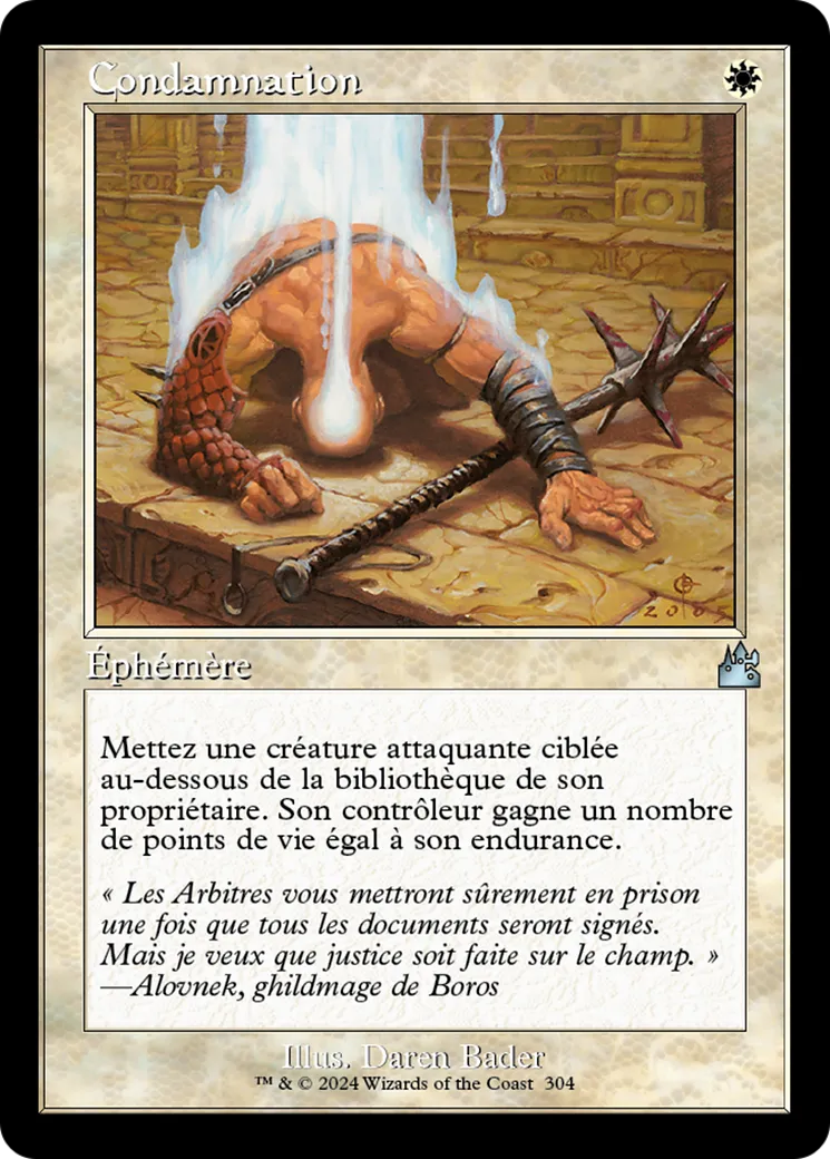 Condamnation — Ravnica Remastered — Magic: The Gathering