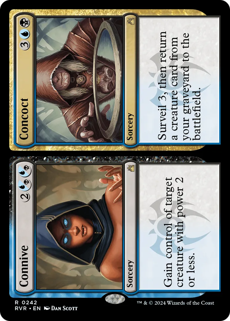 Connivence // Concoction — Ravnica Remastered — Magic: The Gathering