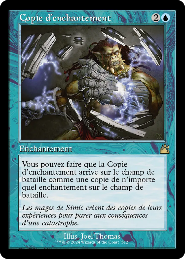 Copie d'enchantement — Ravnica Remastered — Magic: The Gathering