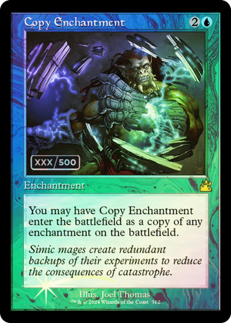 Copie d'enchantement — Ravnica Remastered — Magic: The Gathering