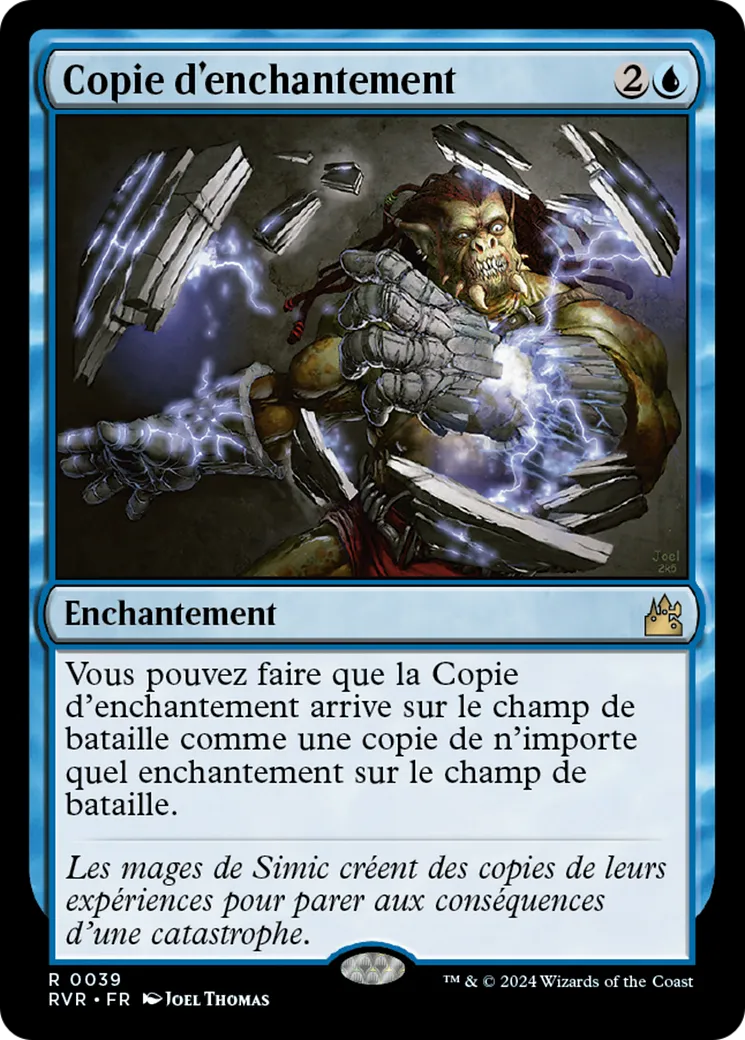 Copie d'enchantement — Ravnica Remastered — Magic: The Gathering