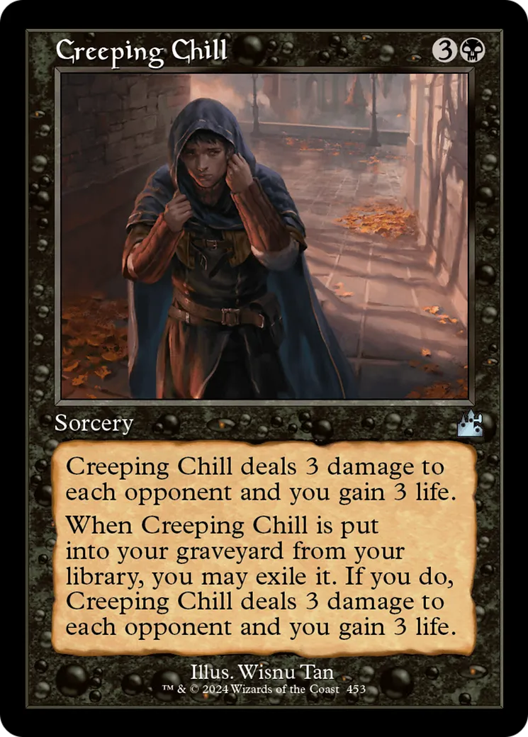 Creeping Chill — Ravnica Remastered — Magic: The Gathering